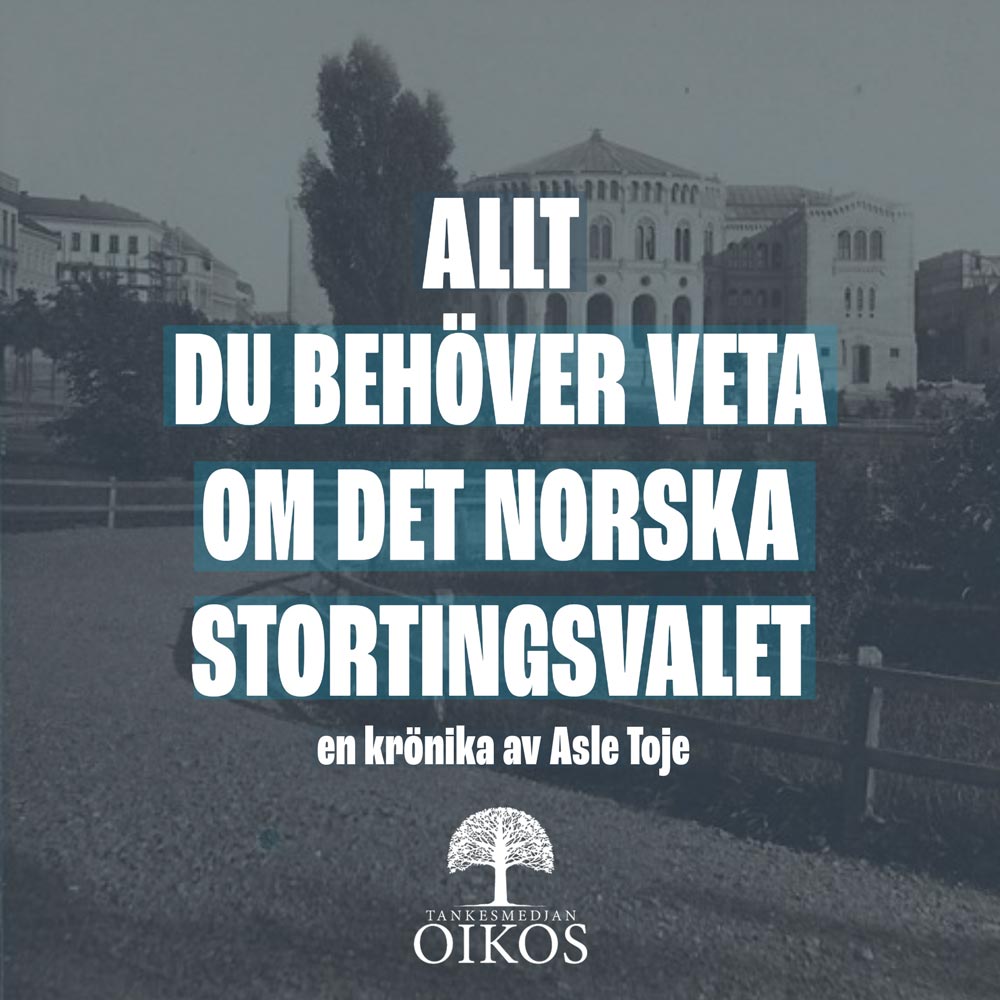 Allt du behöver veta om det norska stortingsvalet
