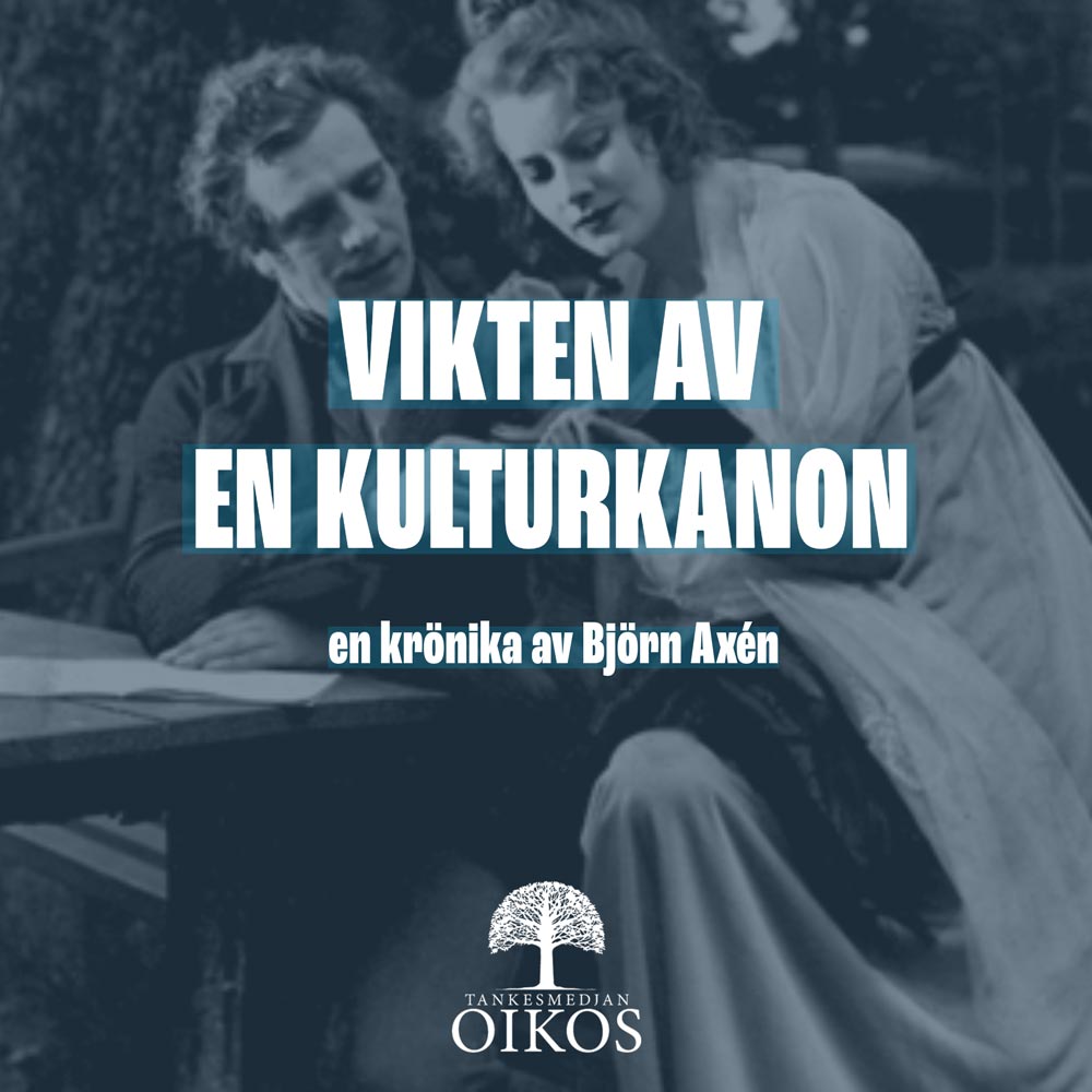Vikten av en kulturkanon
