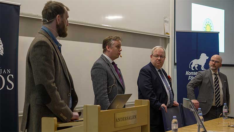 Oikos talarkväll på Karlstads universitet
